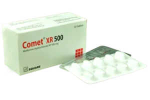 Comet XR 500mg, 10 tablets per Strip.