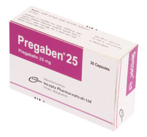 Pregaben 25 mg (Capsule),10 capsule per strip