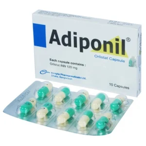 Adiponil Capsule 120 mg, 10 capsule 1strip
