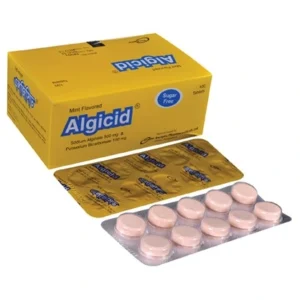 Algicid Chewable Tablet 500,  10tablets 1strip