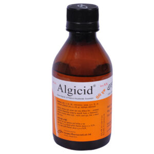 Algicid Suspension (500 mg+100 mg)/5 ml 200 ml bottle,1syrup