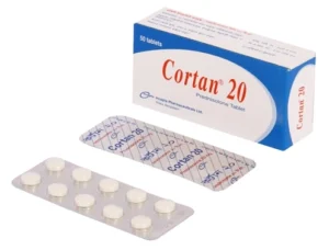 Cortan 20mg tablet, 10 tablets per strip