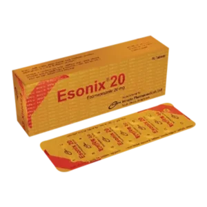 Esonix 20mg tablet,14 tablet 1 stirp