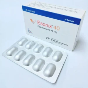 Esonix 40mg capsule, 10 capsules 1 strip