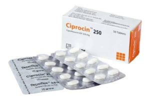 Ciprocin 250mg, 10 Tablets Per Strip!