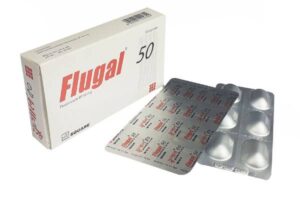 Flugal 50mg, 10 Capsules  per Strip.