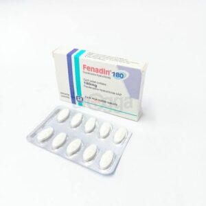 Fenadin 180mg, 10 Tablets per Strip.