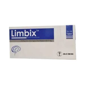 Limbix 12.5/5mg, 10 Tablets per Strip.