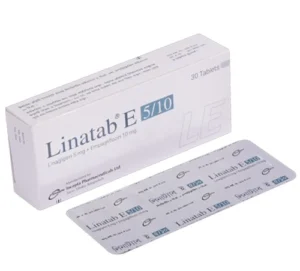 Linatab E 10 mg+5 mg (Tablet),10 tablets per strip