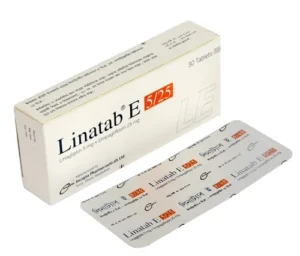 Linatab E 25 mg+5 mg (Tablet),10tablets per strip