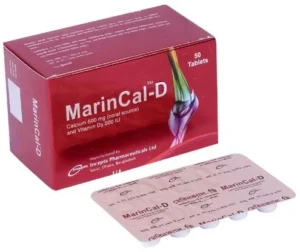 MarinCal-D 500 mg+200 IU (Tablet),10 tablets per strip