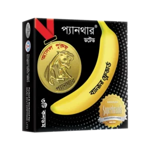 Panther Banana Flavour Condom 1×3 piece