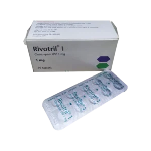 Rivotril 1mg, 10 Tablets per Strip.