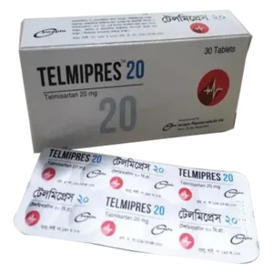 Telmipres 20 mg (Tablet), 10tablets per strip