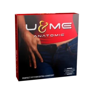 U & Me Anatomy  Condom 1×3 piece