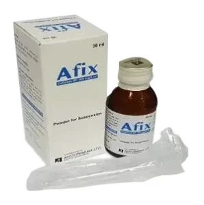 Afix 100 mg/5 ml (Suspension) 30ml, per syrup