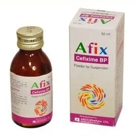 Afix 100 mg/5 ml (Suspension)50ml, per syrup