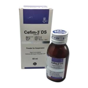 Cefim-3 Ds200 mg/5 ml (Suspension)50ml, per syrup