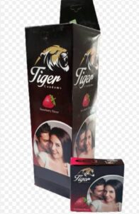 Tiger Strawberry Condoms