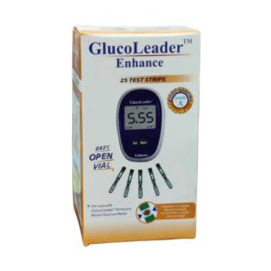 GlucoLeader Enhance Strips BLUE