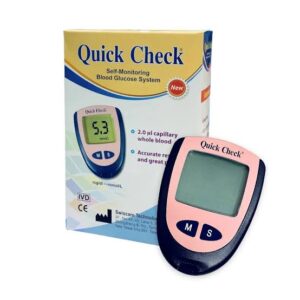 Quick Check Glucose Meter.