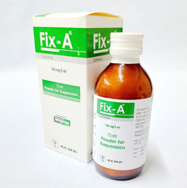 Fixo Syrup Fix -A syrup 70ml – RS PHARMA