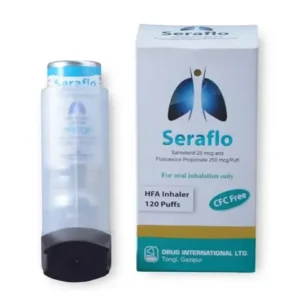 Seraflo 25/250 HFA inhaler