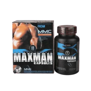 Maxman MMC II Male Food Supplement Enhancement 60 Capsules