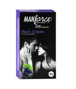 Manforce Black Grapes Condom 1 pack (10pcs)