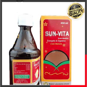 sun-vita 450ml syrup (1 bottle)Roktika syrup রক্তিকা সিরাপ ayuevedic vitamin