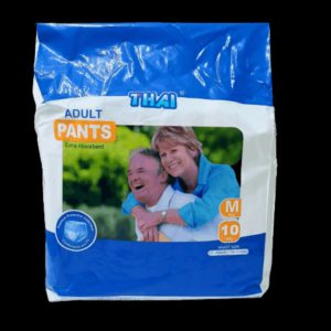 Thai Adult Diaper Pant System M- 10’S Pack –