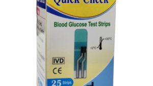 Quick Check Blood Glucose Test Strips (25 Pcs)