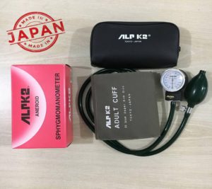 ALPK2 Blood Pressure Monitor Original Japan with stethoscope