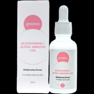 Groome Glutathione + Alpha Arbutin +HA Brightening Serum