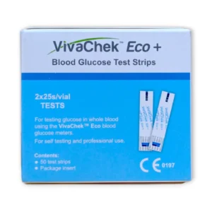 VivaChek Eco+ Blood Glucose Test Strips 25 pcs