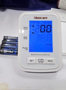 Sinocare BA-823 Blood Pressure Monitor Upper Arm