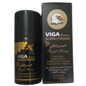 VIP Viga 8 Million Extra Strong Long Time Delay Spray For Men