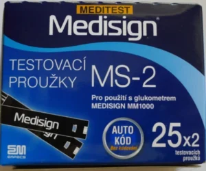 Meditest Medisign MS-2 Test Strips 25strip