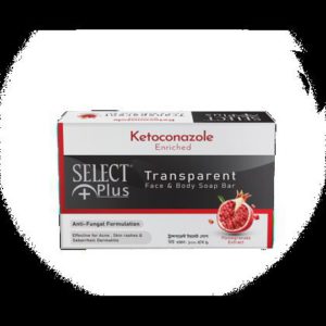 Select plus Transparent Face & body Soap Bar