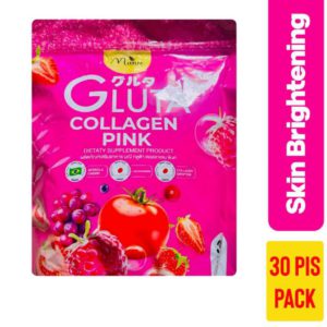 Manee Gluta Collagen Pink Dietary Supplement 300g Packet