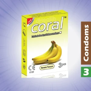 Coral banana flavor 3pcs