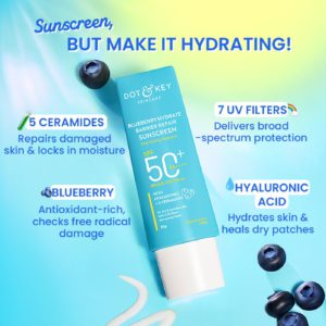 Dot & Key Blueberry Hydrate Barrier Repair Sunscreen SPF 50-50gm