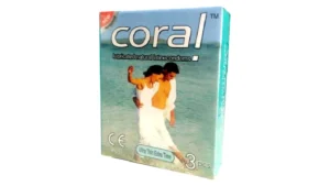Coral Ultra Thin Extra Time Condom 3pcs