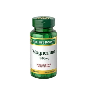 Nature’s Bounty Magnesium 500mg 100 Tablets