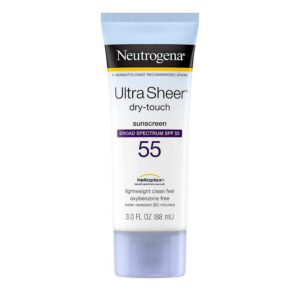 Neutrogena Ultra Sheer Dry-Touch Broad Spectrum SPF 55 Sunscreen