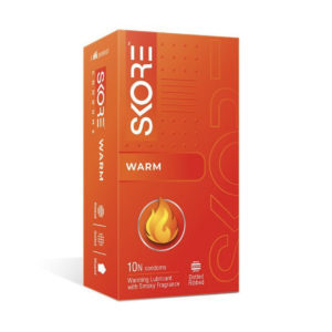 Skore Warm Extra excitment Condom 10’s Pack