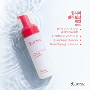 Quinsia Salicylic Acid Face Wash 120ml