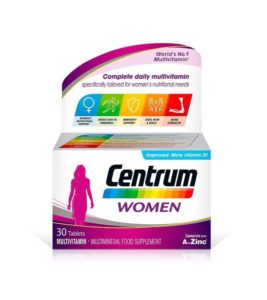 Centrum Women Multivitamin Supplement 120 Tablets