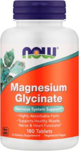 Magnesium Glycinate Dietary Supplement, 180tab