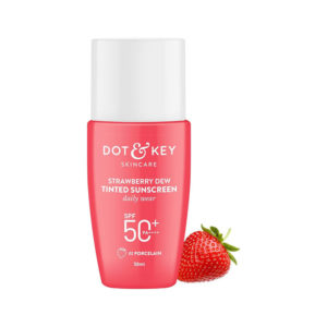 Dot and Key Strawberry Dew Tinted Sunscreen SPF 50+ PA++++ (01 Porcelain)